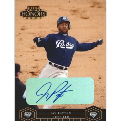 2004 Playoff Honors Signature Bronze #161 Jay Payton/100