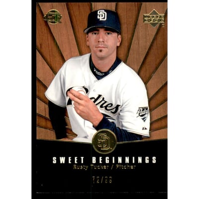 2004 Sweet Spot Wood #161 Rusty Tucker SB