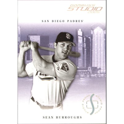 2005 Studio Proofs Gold #235 Sean Burroughs