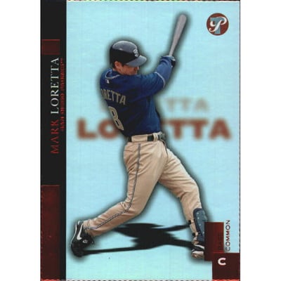 2005 Topps Pristine Die Cut Red #34 Mark Loretta