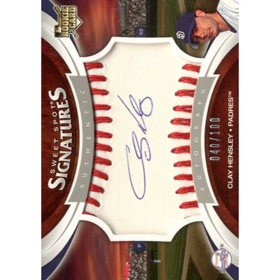 2006 Sweet Spot Update #150 Clay Hensley AU/100 (RC)