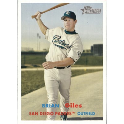 2006 Topps Heritage #346 Brian Giles SP