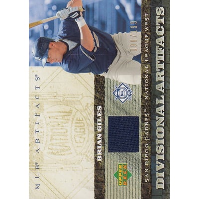 2007 Artifacts Divisional Artifacts #BG Brian Giles