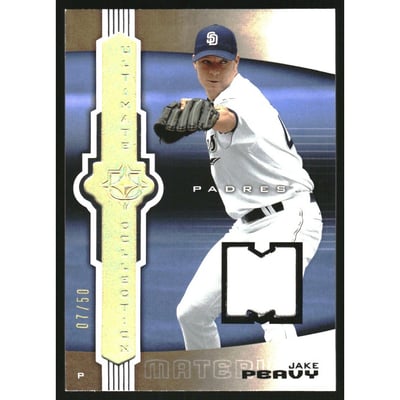 2007 Ultimate Collection Jerseys #40 Jake Peavy/50