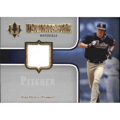 2007 Ultimate Collection Ultimate Star Materials #PE2 Jake Peavy