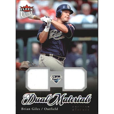 2007 Ultra Dual Materials #BG Brian Giles