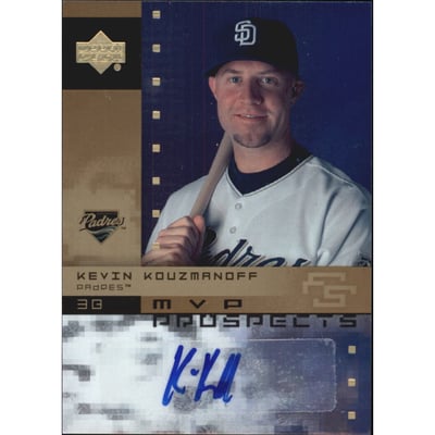 2007 Upper Deck Future Stars MVP Futures Signatures #KK Kevin Kouzmanoff