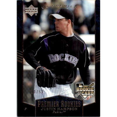 2007 Upper Deck Premier Silver #239 Justin Hampson