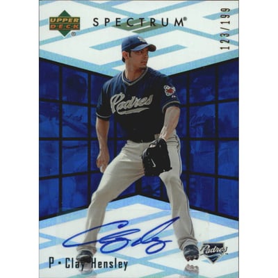 2007 Upper Deck Spectrum Rookie Retrospectrum Signatures #CH Clay Hensley