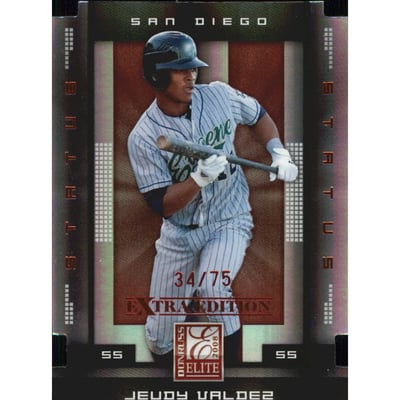 2008 Donruss Elite Extra Edition Status #50 Jeudy Valdez