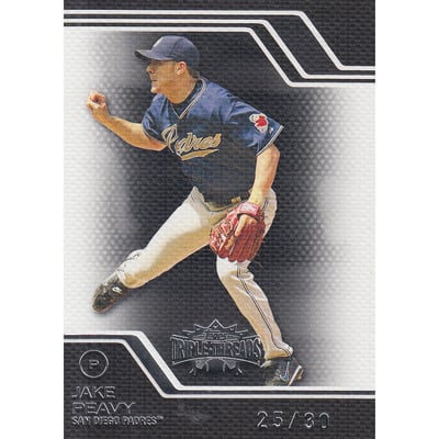 2008 Topps Triple Threads Black #47 Jake Peavy