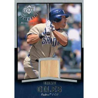 2008 Upper Deck Timeline Memorabilia #BG Brian Giles