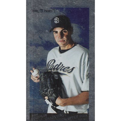 2009 Upper Deck Goodwin Champions Mini Foil #229 Chris Young EXT