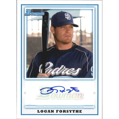 2010 Bowman Prospect Autographs #LF Logan Forsythe
