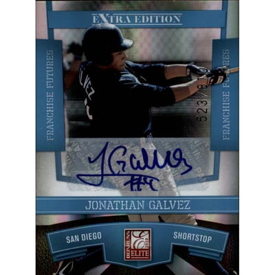 2010 Donruss Elite Extra Edition Franchise Futures Signatures #38 Jonathan Galvez/810