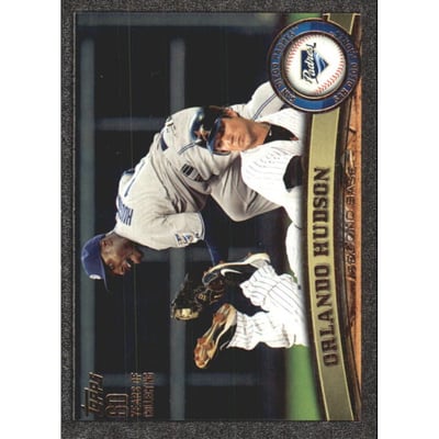 2011 Topps Update Black #US185 Orlando Hudson