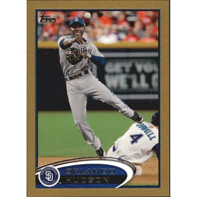 2012 Topps Mini Gold #147 Orlando Hudson