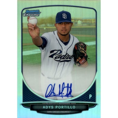 2013 Bowman Chrome Prospect Autographs Refractors #AP Adys Portillo