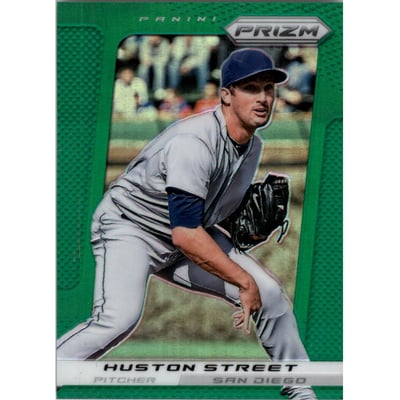 2013 Panini Prizm Prizms Green #122 Huston Street