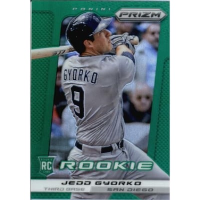 2013 Panini Prizm Prizms Green #295 Jedd Gyorko