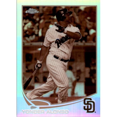 2013 Topps Chrome Sepia Refractors #149 Yonder Alonso
