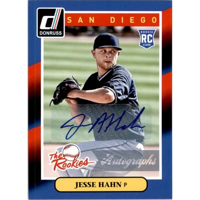 2014 Donruss The Rookies Autographs #99 Jesse Hahn
