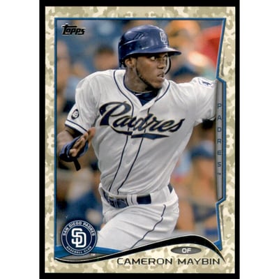 2014 Topps Camo #427 Cameron Maybin