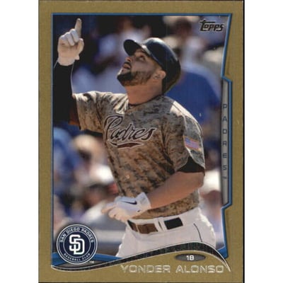 2014 Topps Mini Gold #129 Yonder Alonso
