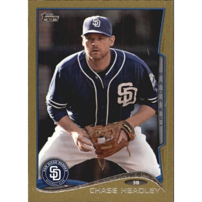 2014 Topps Mini Gold #417 Chase Headley