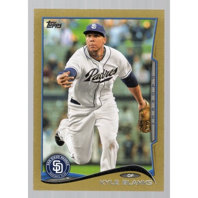 2014 Topps Mini Gold #640 Kyle Blanks