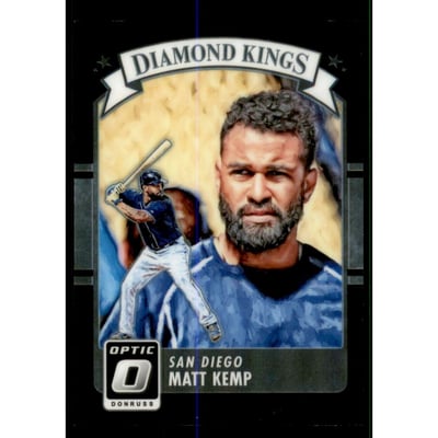 2016 Donruss Optic Black #23 Matt Kemp DK