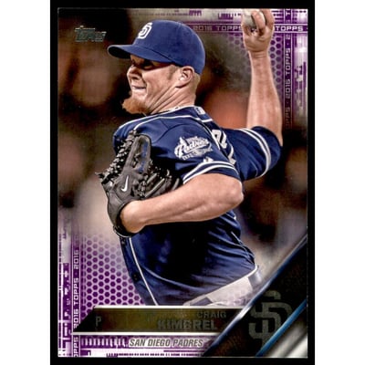 2016 Topps Toys R Us Purple #13 Craig Kimbrel