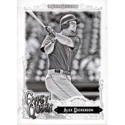 2017 Topps Gypsy Queen Black and White #205 Alex Dickerson