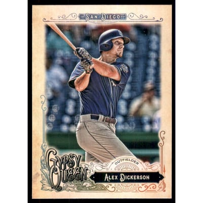 2017 Topps Gypsy Queen Green Back #205 Alex Dickerson