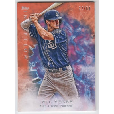 2017 Topps Inception Orange #16 Wil Myers