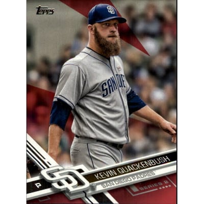 2017 Topps Mother's Day Pink #657 Kevin Quackenbush