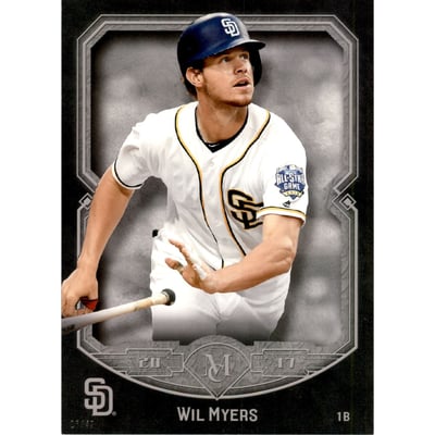 2017 Topps Museum Collection 5x7 #38 Wil Myers