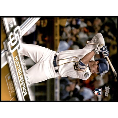 2017 Topps Update 5x7 Gold #US22 Hunter Renfroe