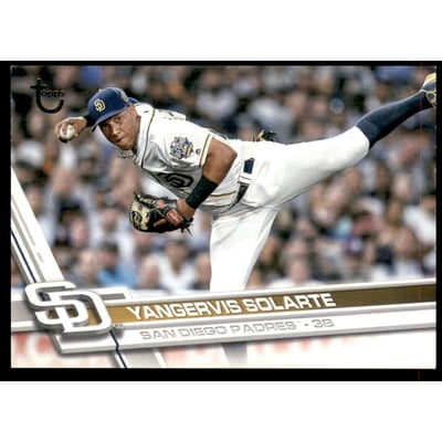 2017 Topps Vintage Stock #125 Yangervis Solarte