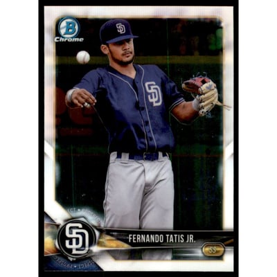 2018 Bowman Chrome Prospects #BCP114 Fernando Tatis Jr.