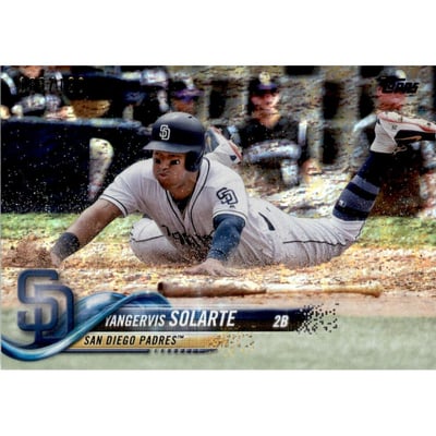 2018 Topps Factory Set Foilboard #246 Yangervis Solarte