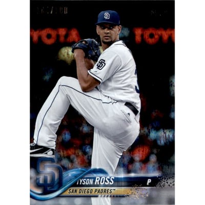 2018 Topps Factory Set Foilboard #679 Tyson Ross