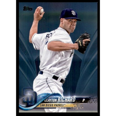 2018 Topps Father's Day Blue #501 Clayton Richard