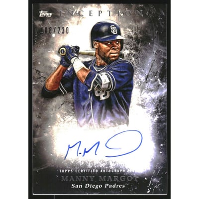 2018 Topps Inception Rookies and Emerging Stars Autographs #RESMM Manny Margot/230