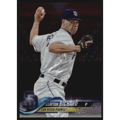2018 Topps Independence Day #501 Clayton Richard