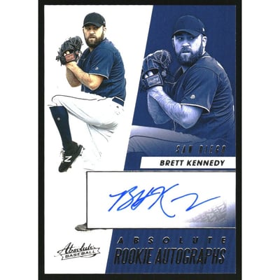 2019 Absolute Rookie Autographs #26 Brett Kennedy