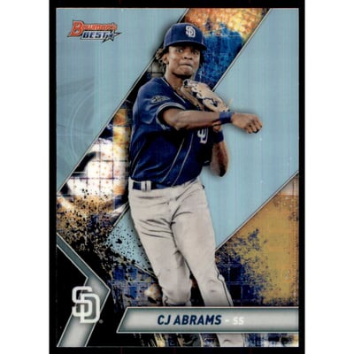 2019 Bowman's Best Top Prospects Refractors #TP2 CJ Abrams