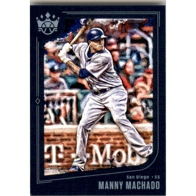 2019 Diamond Kings Blue Frame #149 Manny Machado SP