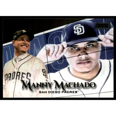 2019 Stadium Club Black Foil #226 Manny Machado