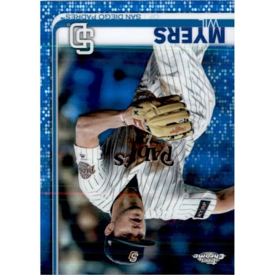 2019 Topps Chrome Blue Refractors #153 Wil Myers